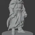 Warforged, Robot Rogue 32mm (DND / TTRPG) - Thumbnail 2