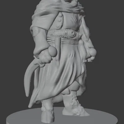 Warforged, Robot Rogue 32mm (DND / TTRPG)