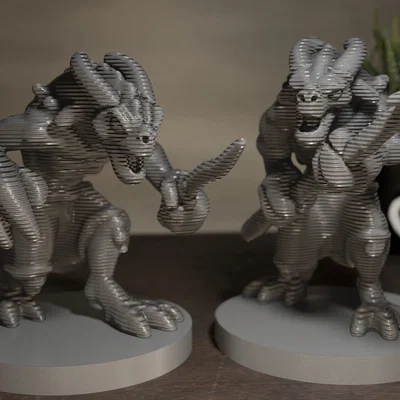 Bộ sưu tập Kobold / Lizardfolk (DND/TTRPG)