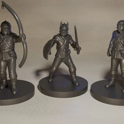 Bộ sưu tập Lính canh Người (DND / TTRPG)