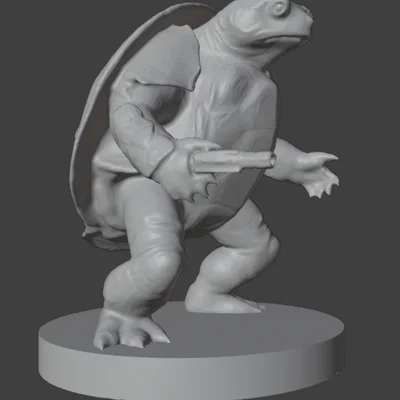 Bộ sưu tập Tortle, Turtlefolk (DND/TTRPG)