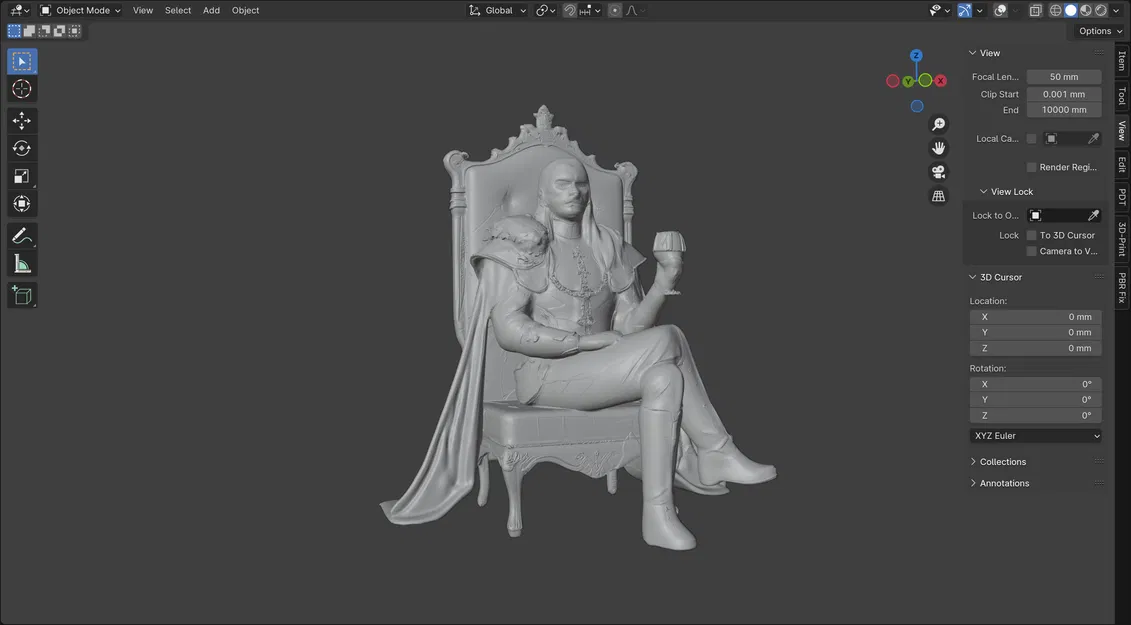 Mô hình Strahd Von Zarovich, Ma cà rồng (DND TTRPG) - Image 3