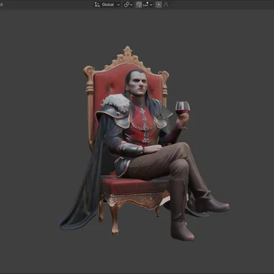 Mô hình Strahd Von Zarovich, Ma cà rồng (DND TTRPG)