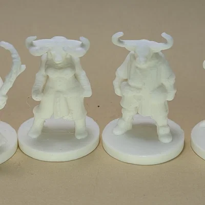 Bộ sưu tập mô hình Minotaur (DND/TTRPG)