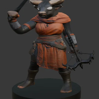 Bộ sưu tập mô hình Minotaur (DND/TTRPG)