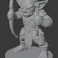 Chibi / Retro Goblin Fighter 20mm (DND/TTRPG) - Thumbnail 5