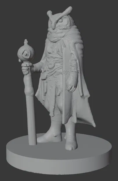 Bộ sưu tập mô hình Owlfolk và Owlin (DND/TTRPG) - Image 10