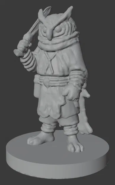 Bộ sưu tập mô hình Owlfolk và Owlin (DND/TTRPG) - Image 11