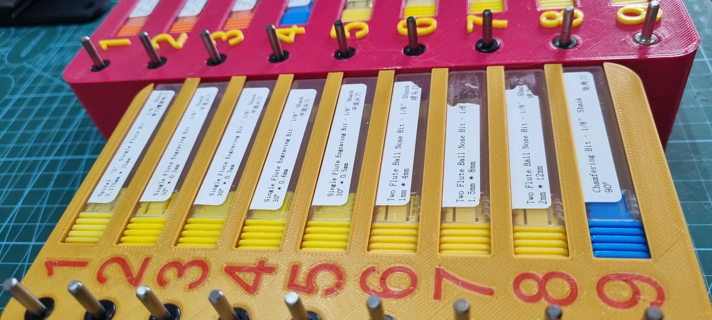 Giá đỡ mũi phay CNC 1/8" kèm vòng chặn - Cho Carvera (Air) - Image 2