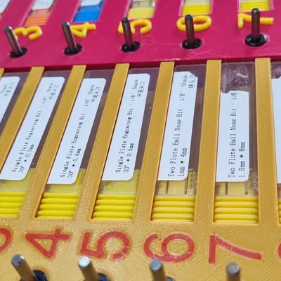 Giá đỡ mũi phay CNC 1/8" kèm vòng chặn - Cho Carvera (Air)