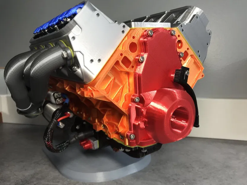 6/15. Bản Remix nắp Timing cho động cơ LS3 Chevy - Image 2