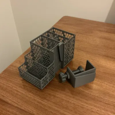 Hộp Đựng Đồ Gắn Cạnh Bàn Tiện Lợi