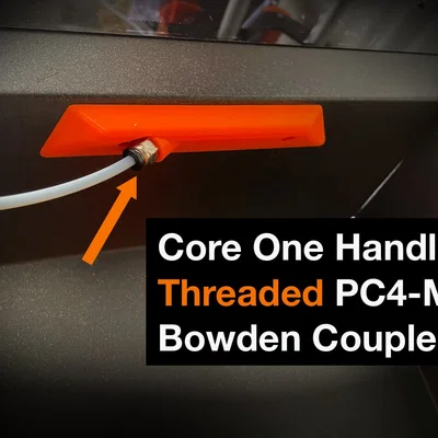 Mod Khớp nối ống Bowden ren M10 (PC4-M10) cho Prusa Core One