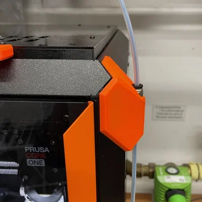 Bộ dẫn nhựa phía trên cho Prusa Core One kèm đầu nối Bowden