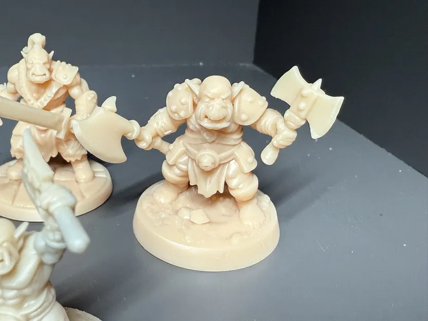 Bộ mô hình Orc dùng cho Dungeons and Dragons (DND) - Image 2