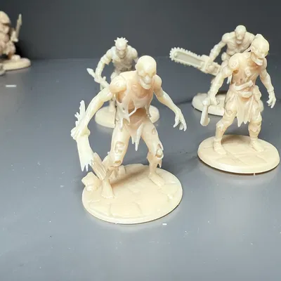 Bộ mô hình zombie cho game Dungeons and Dragons (DND)