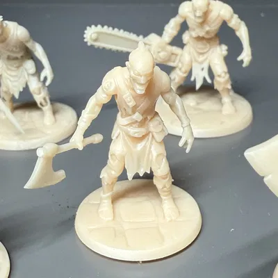 Bộ mô hình zombie cho game Dungeons and Dragons (DND)