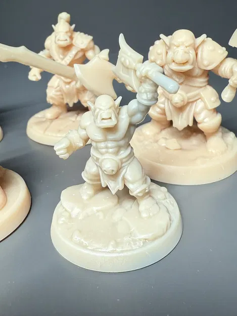 Bộ mô hình Orc dùng cho Dungeons and Dragons (DND) - Image 4