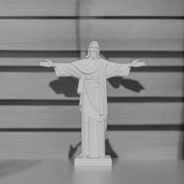 Mô hình in 3D tượng Chúa Kitô Cứu Thế Rio de Janeiro đẹp mắt - Image 1