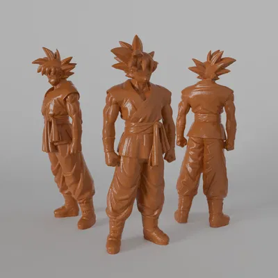 Mô hình tượng nhân vật Goku trong Dragon Ball Z
