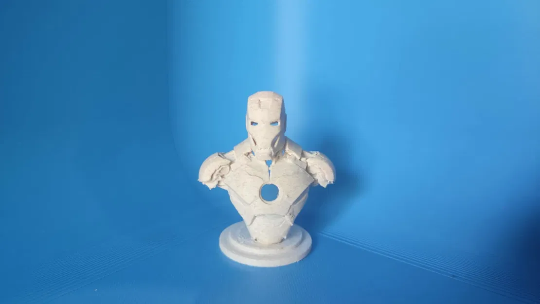 Mô hình tượng bán thân Iron Man 12cm trang trí siêu đẹp - Image 2