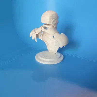 Mô hình tượng bán thân Iron Man 12cm trang trí siêu đẹp