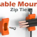 Đế kẹp dây điện (Cable Zip Tie Mount) – Giải pháp quản lý cáp tiện lợi - Thumbnail 1