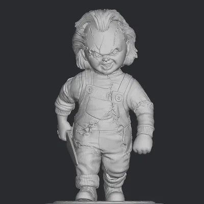 Mô hình Chucky kích thước thật - File 3D in ấn tượng cho người hâm mộ