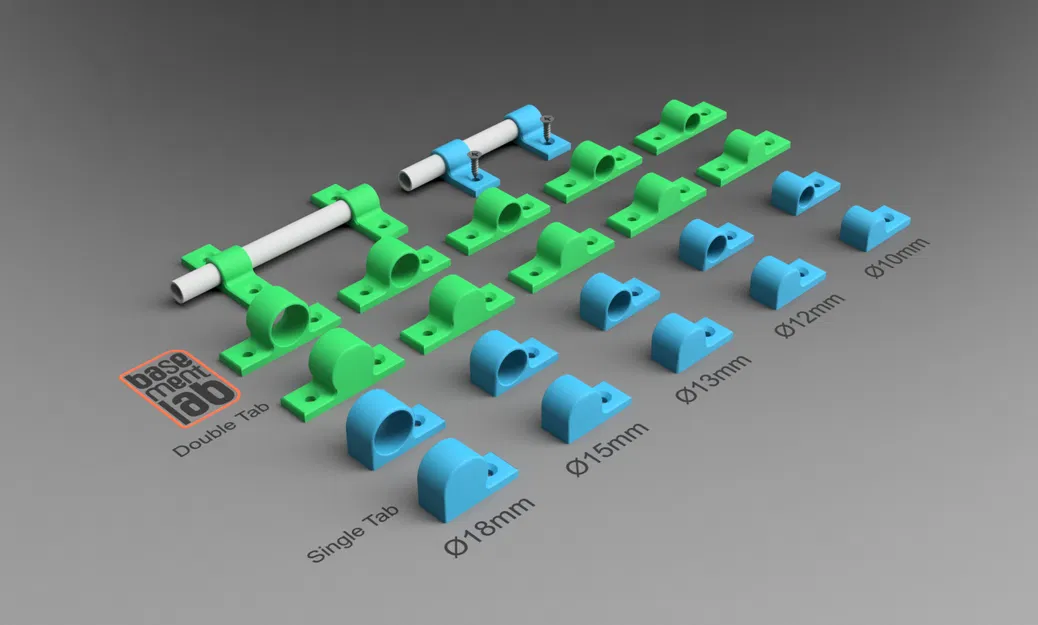 Bộ sưu tập khớp nối và mặt bích lệch tâm Ø 10 / 12 / 13 / 15 / 18mm - Image 1