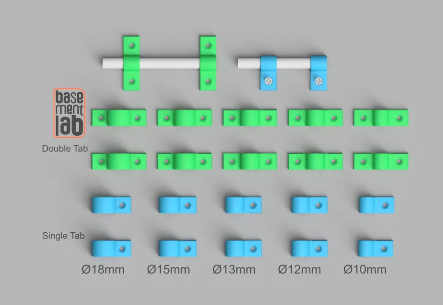 Bộ sưu tập khớp nối và mặt bích lệch tâm Ø 10 / 12 / 13 / 15 / 18mm - Image 2