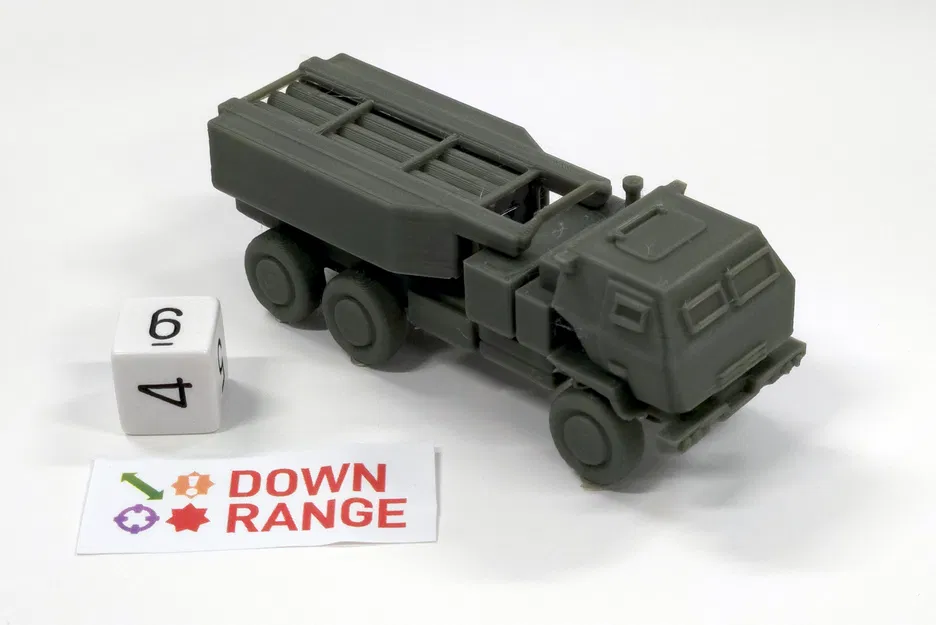 Down Range - Mô hình xe phóng tên lửa U.S. Army HIMARS - Image 1