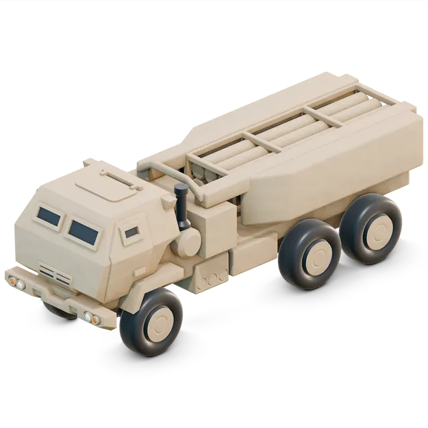 Down Range - Mô hình xe phóng tên lửa U.S. Army HIMARS - Image 2