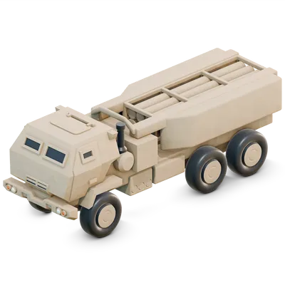 Down Range - Mô hình xe phóng tên lửa U.S. Army HIMARS
