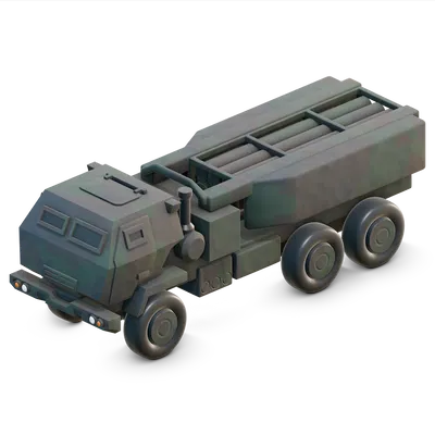 Down Range - Mô hình xe phóng tên lửa U.S. Army HIMARS