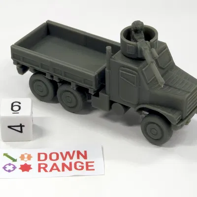 Down Range - Xe tải USMC MTVR (7-tấn)
