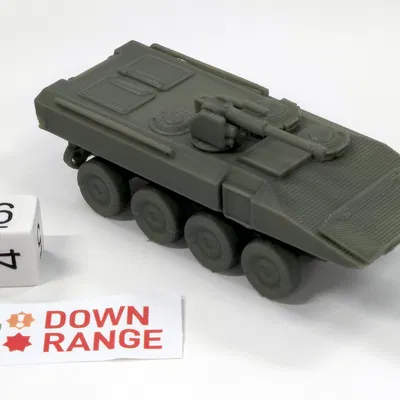 Down Range - Xe thiết giáp lội nước USMC ACV