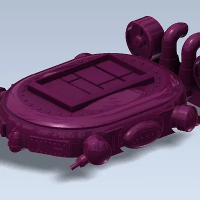 Phi thuyền tùy chỉnh cho trò chơi bàn cờ Scythe: The Wind Gambit