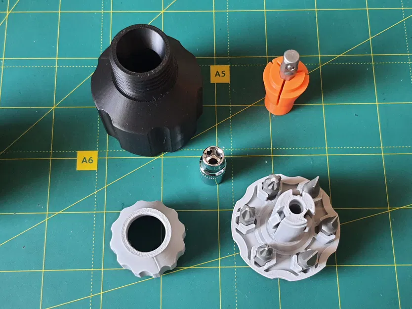 Tua vít mini cầm tay tích hợp ngăn chứa đầu vít - Bản cải tiến - Image 2