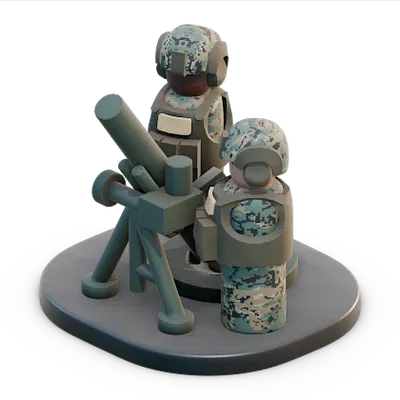 Down Range - Đội hình súng cối 60mm USMC