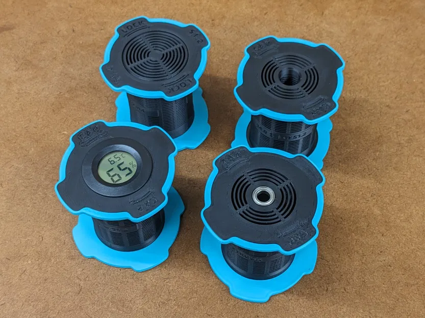 KID'nR - Hộp chứa hạt hút ẩm và con lăn cho cuộn nhựa - Image 5