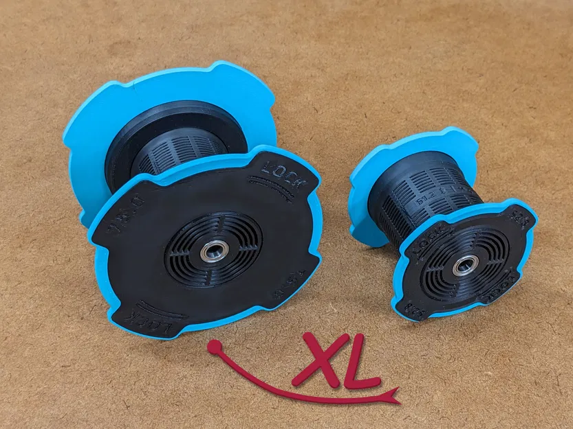 KID'nR XL - Hộp hút ẩm cho cuộn nhựa có đường kính lõi lớn - Image 2