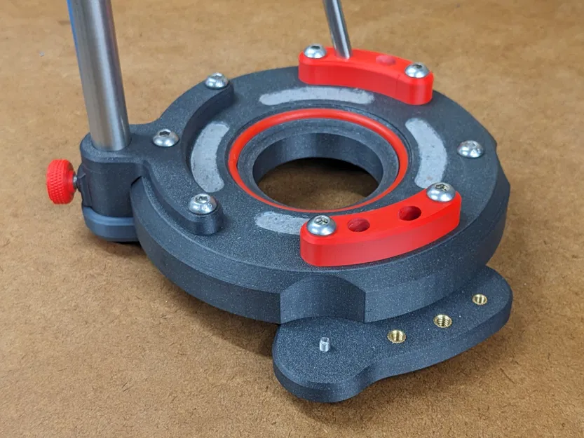 Đế 3 chân cực kỳ chắc chắn cho Open Ball Vise (XL Base) - Image 1