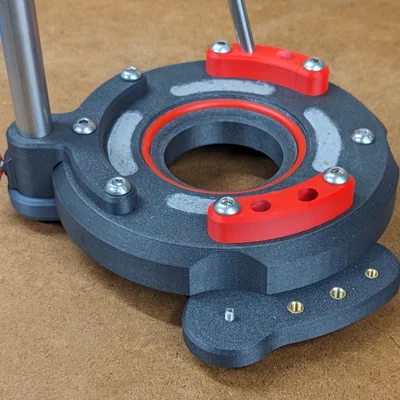 Đế 3 chân cực kỳ chắc chắn cho Open Ball Vise (XL Base)