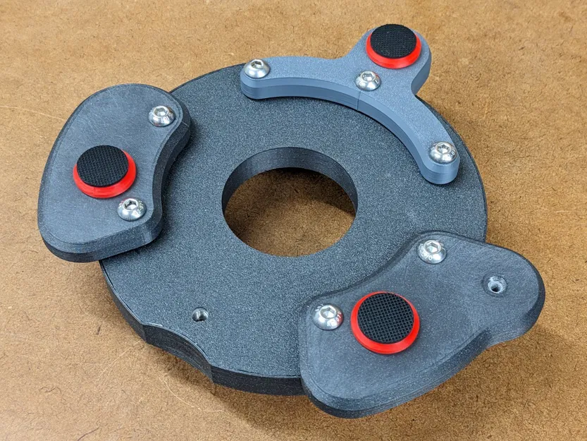 Đế 3 chân cực kỳ chắc chắn cho Open Ball Vise (XL Base) - Image 8