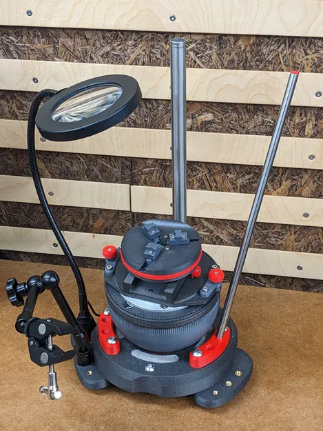 Đế 3 chân cực kỳ chắc chắn cho Open Ball Vise (XL Base) - Image 10