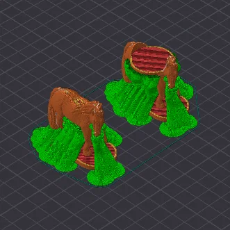 Mô hình Ngựa / Ngựa Cưỡi (DND / TTRPG)