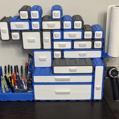 Bộ Hộp Đựng Đồ Lắp Ghép Modular Organizer