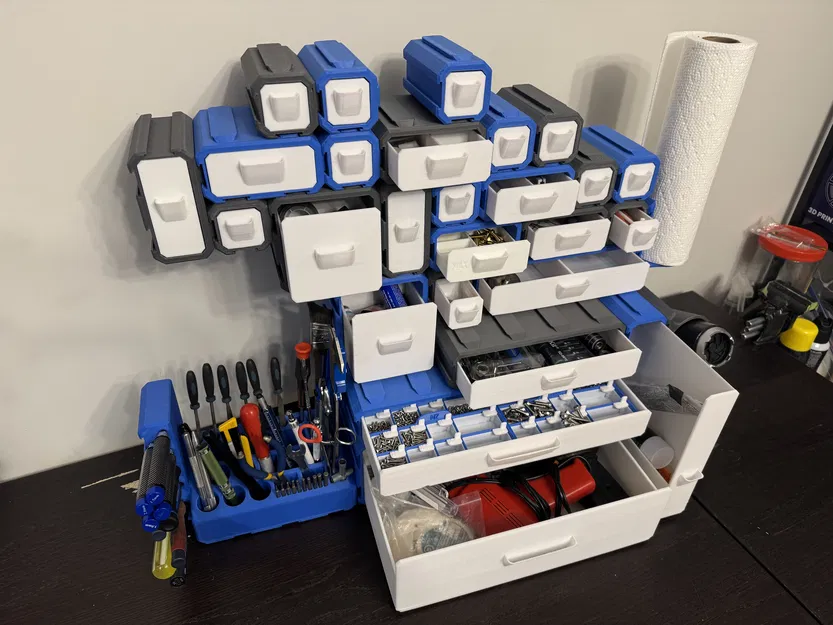 Bộ Hộp Đựng Đồ Lắp Ghép Modular Organizer - Image 2