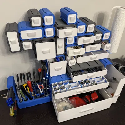 Bộ Hộp Đựng Đồ Lắp Ghép Modular Organizer