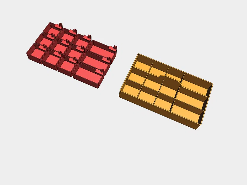 Bộ Hộp Đựng Đồ Lắp Ghép Modular Organizer - Image 20